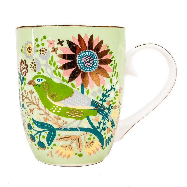 Birdy by Tipperary Greenfinch Mug
