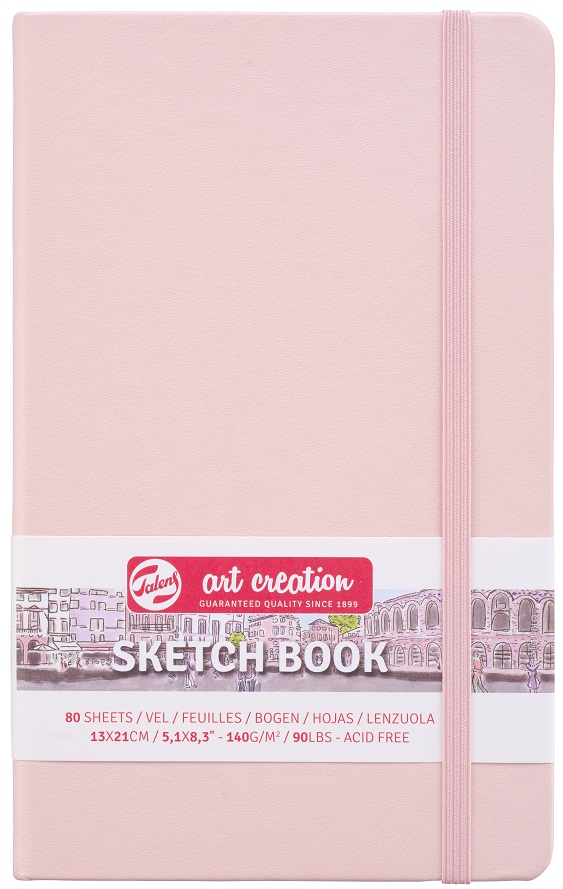 Talens Art Creation Sketchbook Pastel Pink 13 x 21 cm