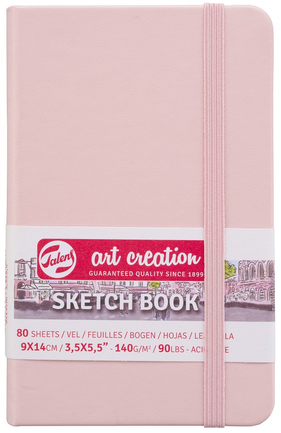 Royal Talens Art Creation Sketchbook Pastel Pink 9 x 14 cm