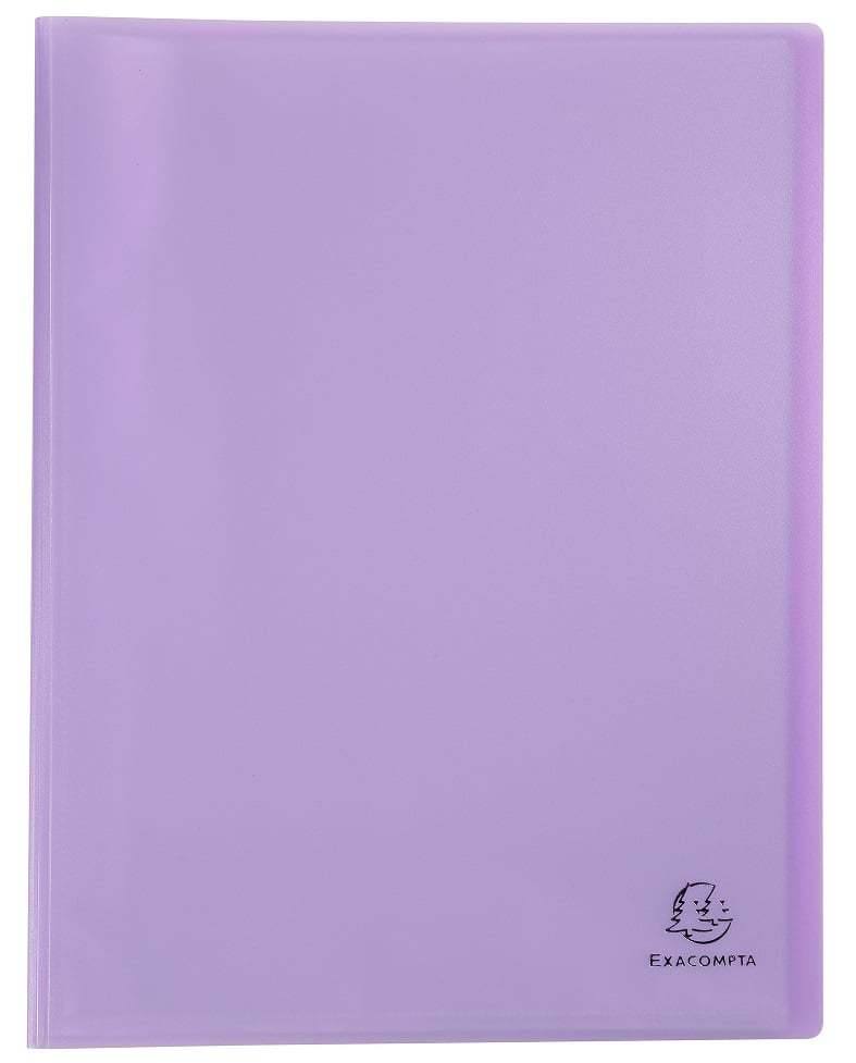 Exacompta Displaybook A4 80View ChromePastel Purple