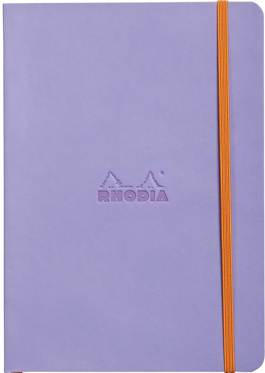 Rhodia Softcover A5 Lined Notebook Iris