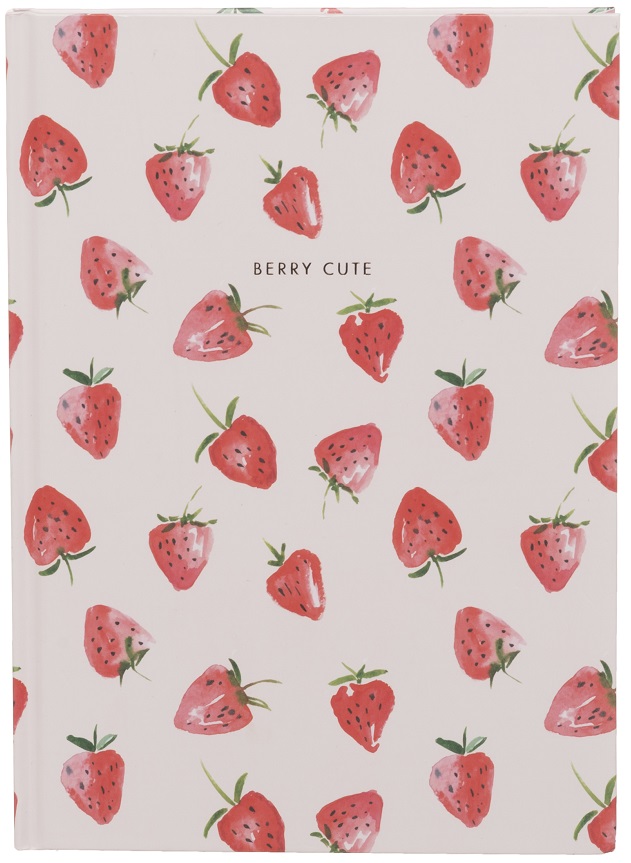  Strawberries A5 Notebook