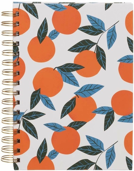 Orange A5 Wiro Notebook